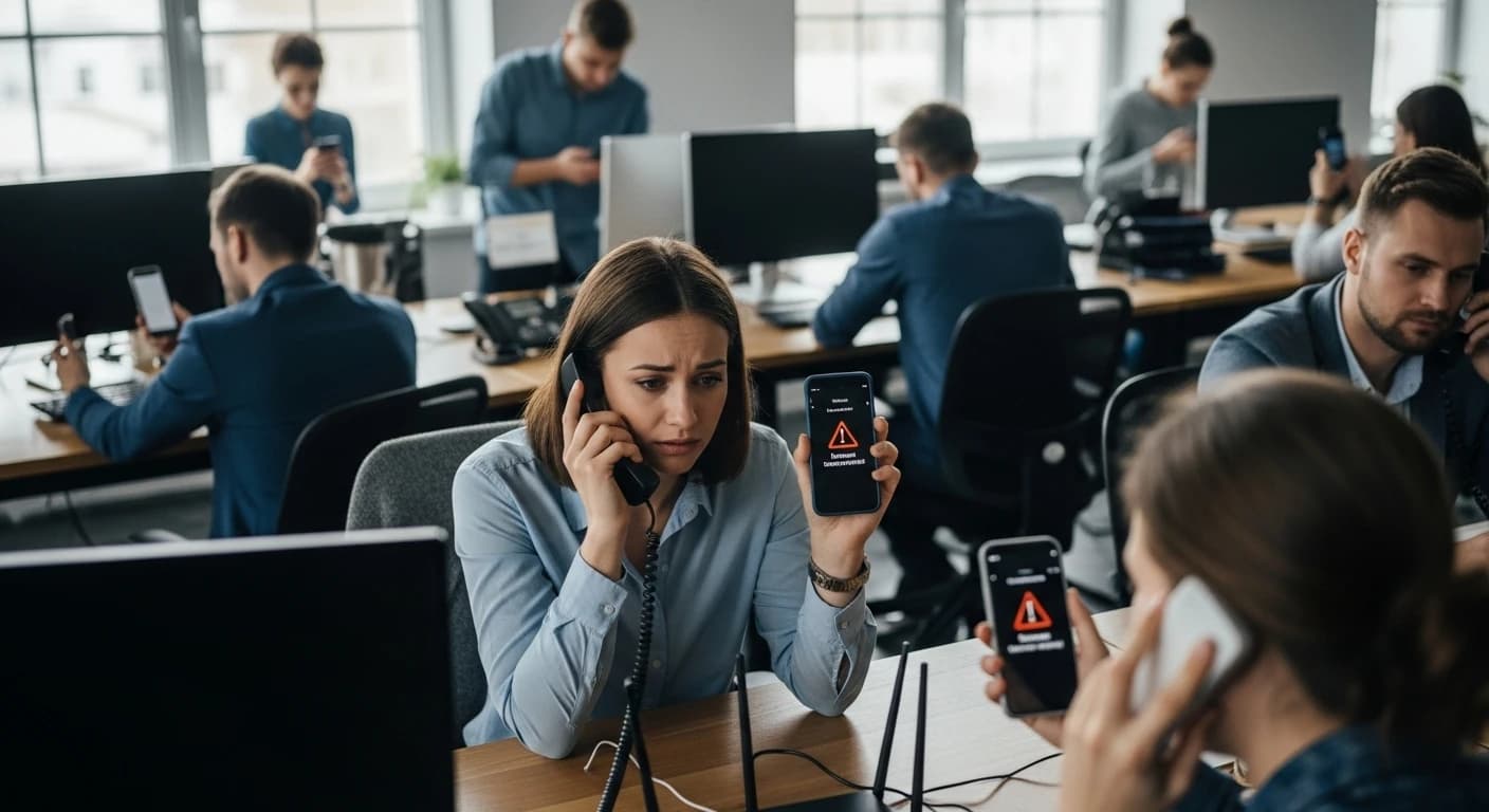 Masowa awaria sieci Orange paraliżuje połączenia w całej Polsce