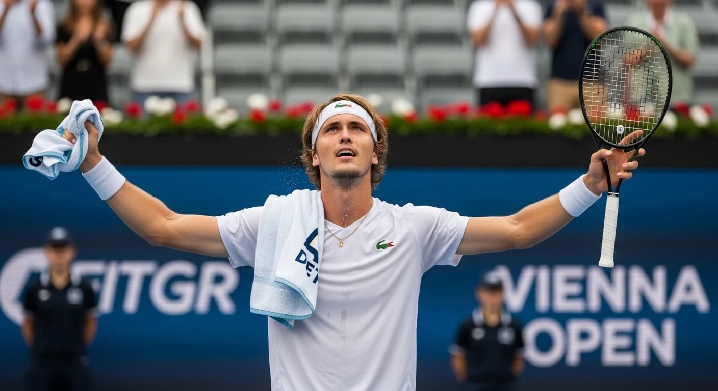 Alexander Zverev pokonuje Musettiego i awansuje do finału Vienna Open 2025