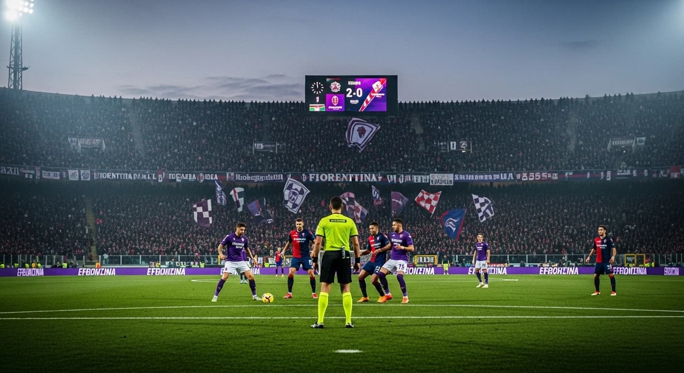 Fiorentina zmierzy się z Bolognią w kluczowym meczu Serie A