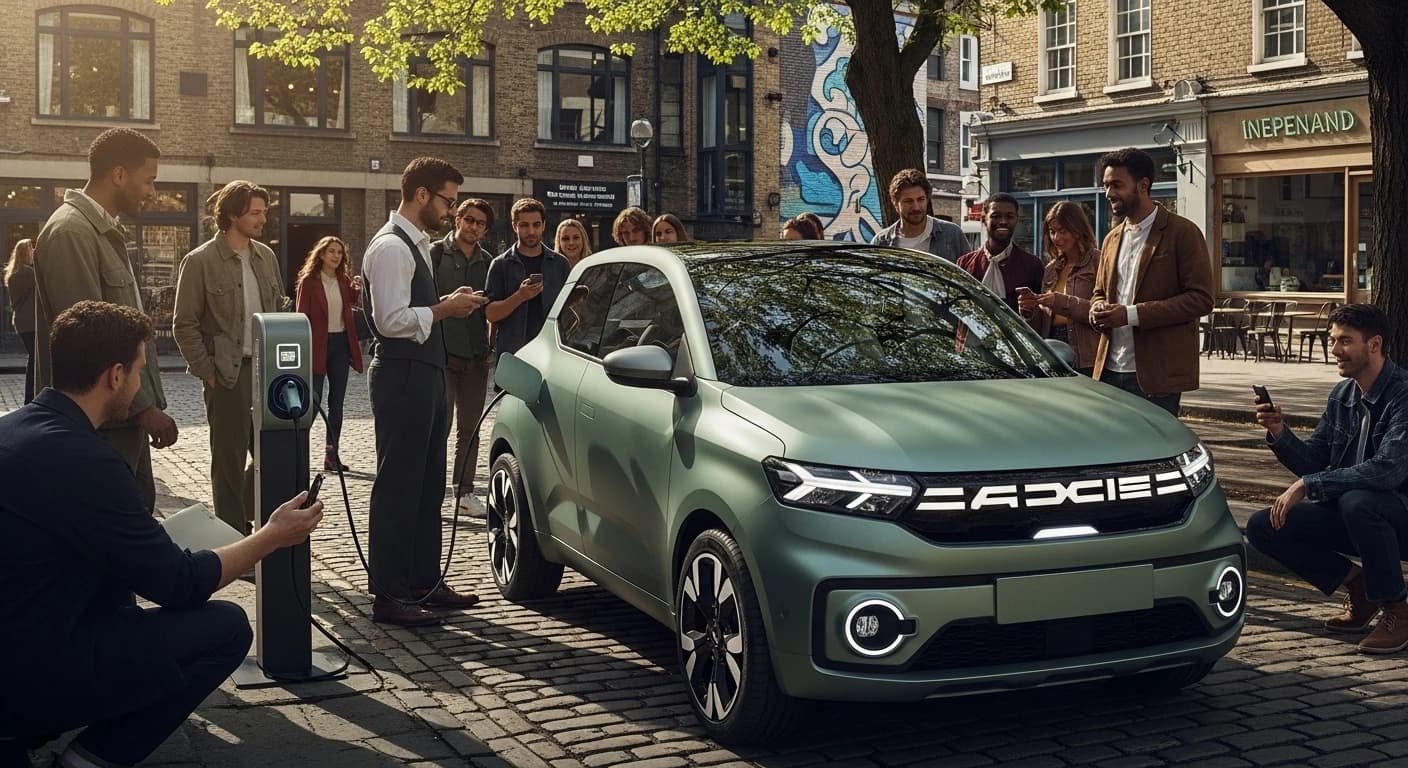 Dacia Hipster Concept - rewolucyjna wizja taniego samochodu elektrycznego przyszłości