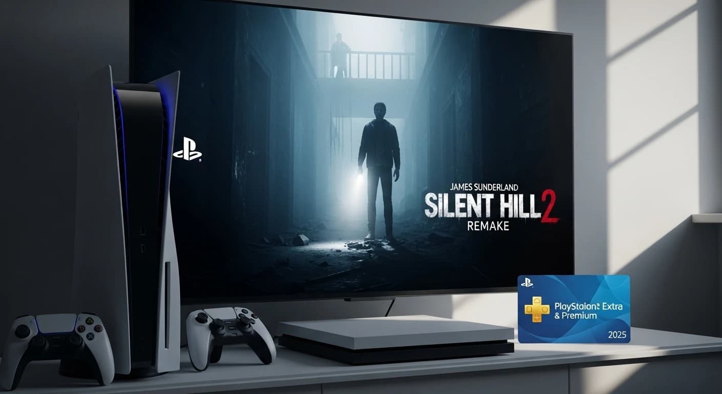 PlayStation Plus Extra i Premium na październik 2025 z polskim hitem Silent Hill 2 Remake