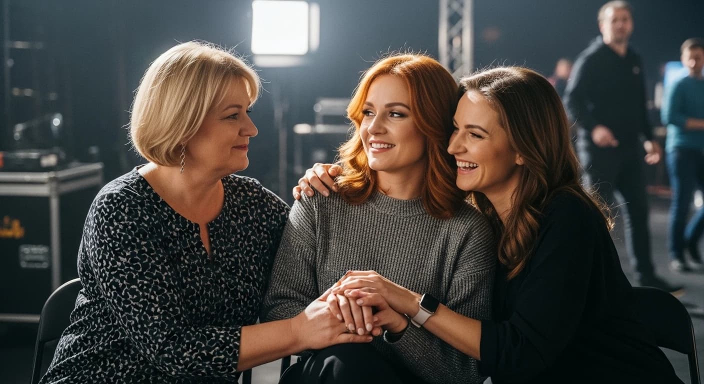 Katarzyna Zillmann z mamą i partnerką w telewizji - rodzinny odcinek Tańca z Gwiazdami