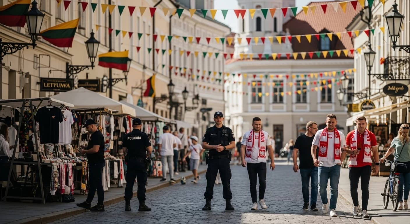 Litwa szykuje się na najazd polskich kibiców przed kluczowym meczem eliminacji MŚ