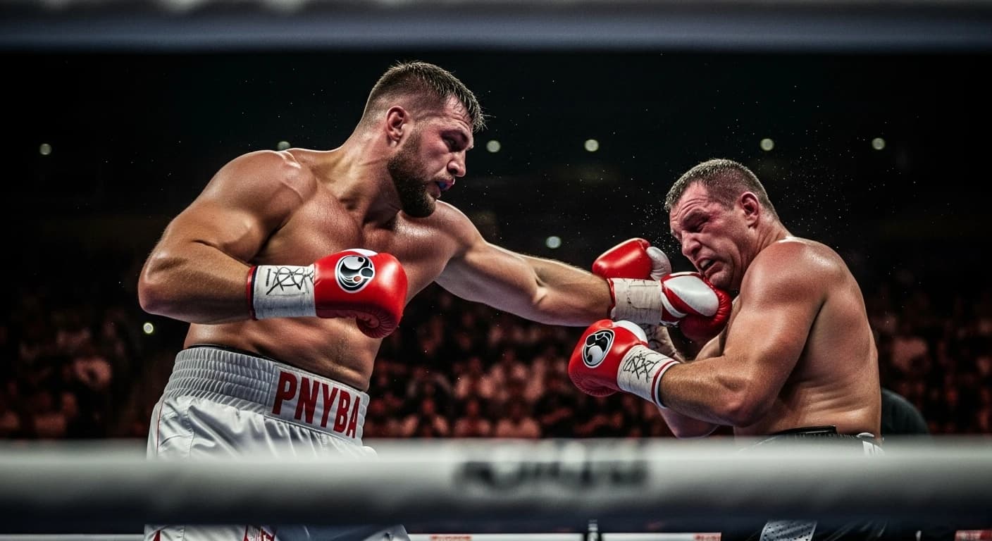 Damian Knyba nokautuje w Nowym Jorku - Polska nadzieja wagi ciężkiej pokonuje doświadczonego rywala