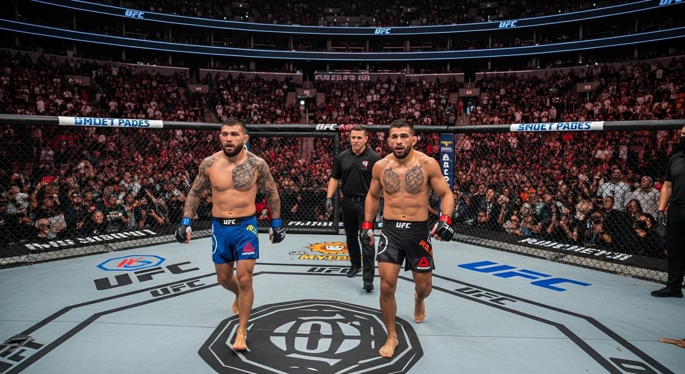 O której godzinie walka Gamrota z Oliveirą - wszystko o hitowym pojedynku UFC