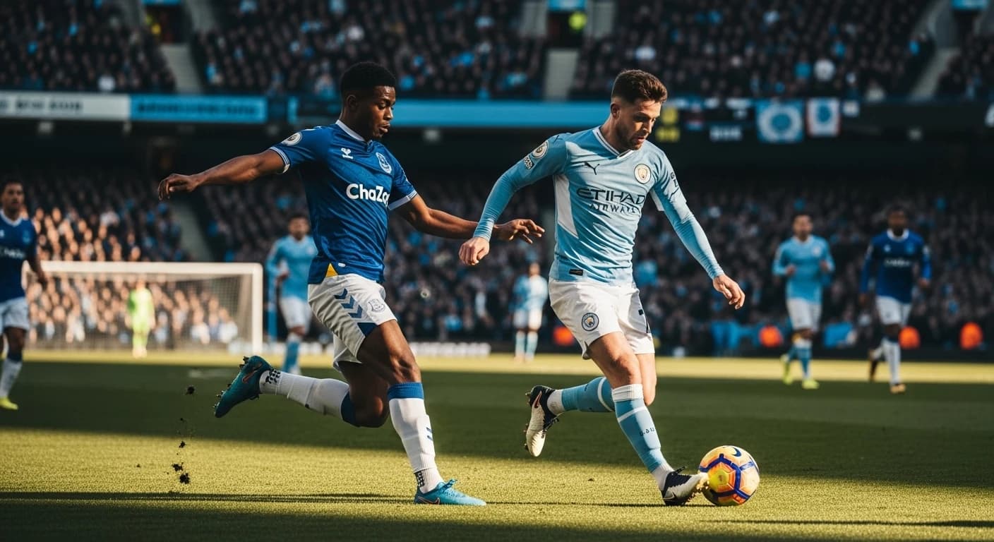 Manchester City podejmuje Everton w kluczowym starciu Premier League