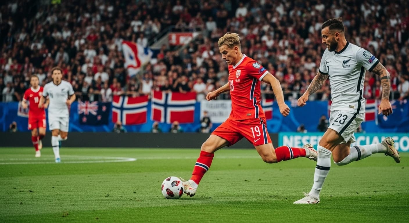 Norwegia podejmuje Nową Zelandię w meczu towarzyskim przed Mistrzostwami Świata 2026