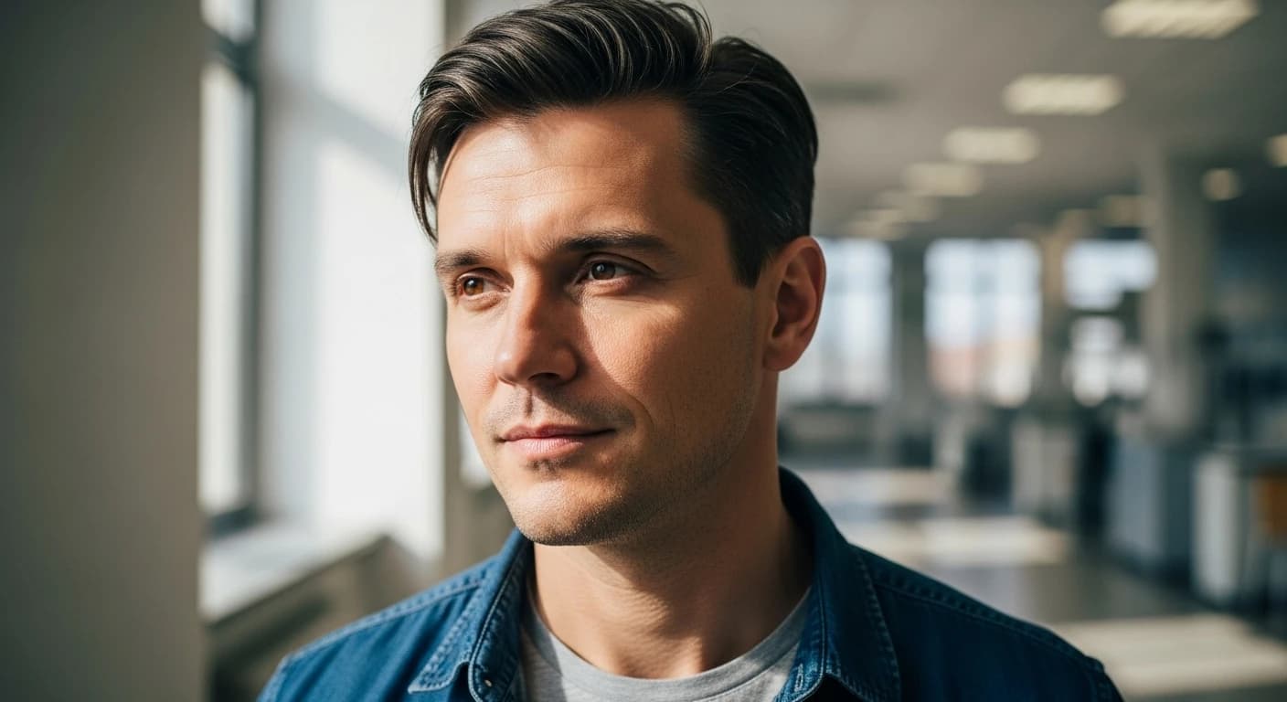 Michał Kurek - aktor o młodzieńczym wyglądzie, który niemal został lekarzem