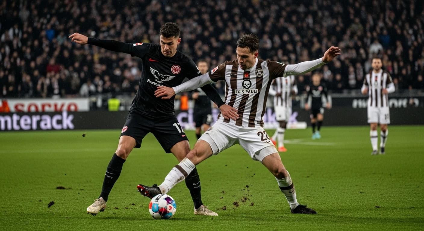 Eintracht Frankfurt podejmuje FC St. Pauli - starcie dwóch drużyn w kryzysie