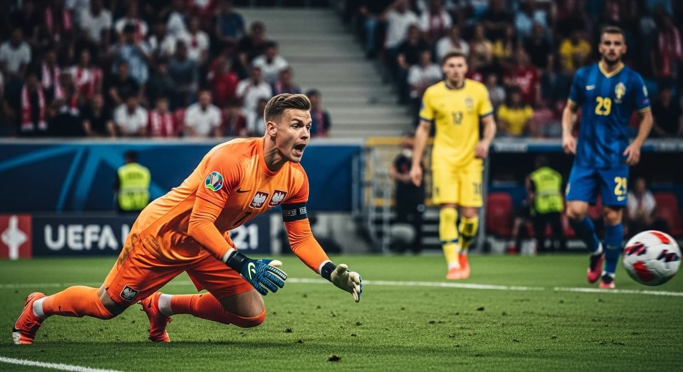 Polska U-21 zmierzy się ze Szwecją w kluczowym meczu eliminacji Euro - Marcel Łubik ponownie w bramce