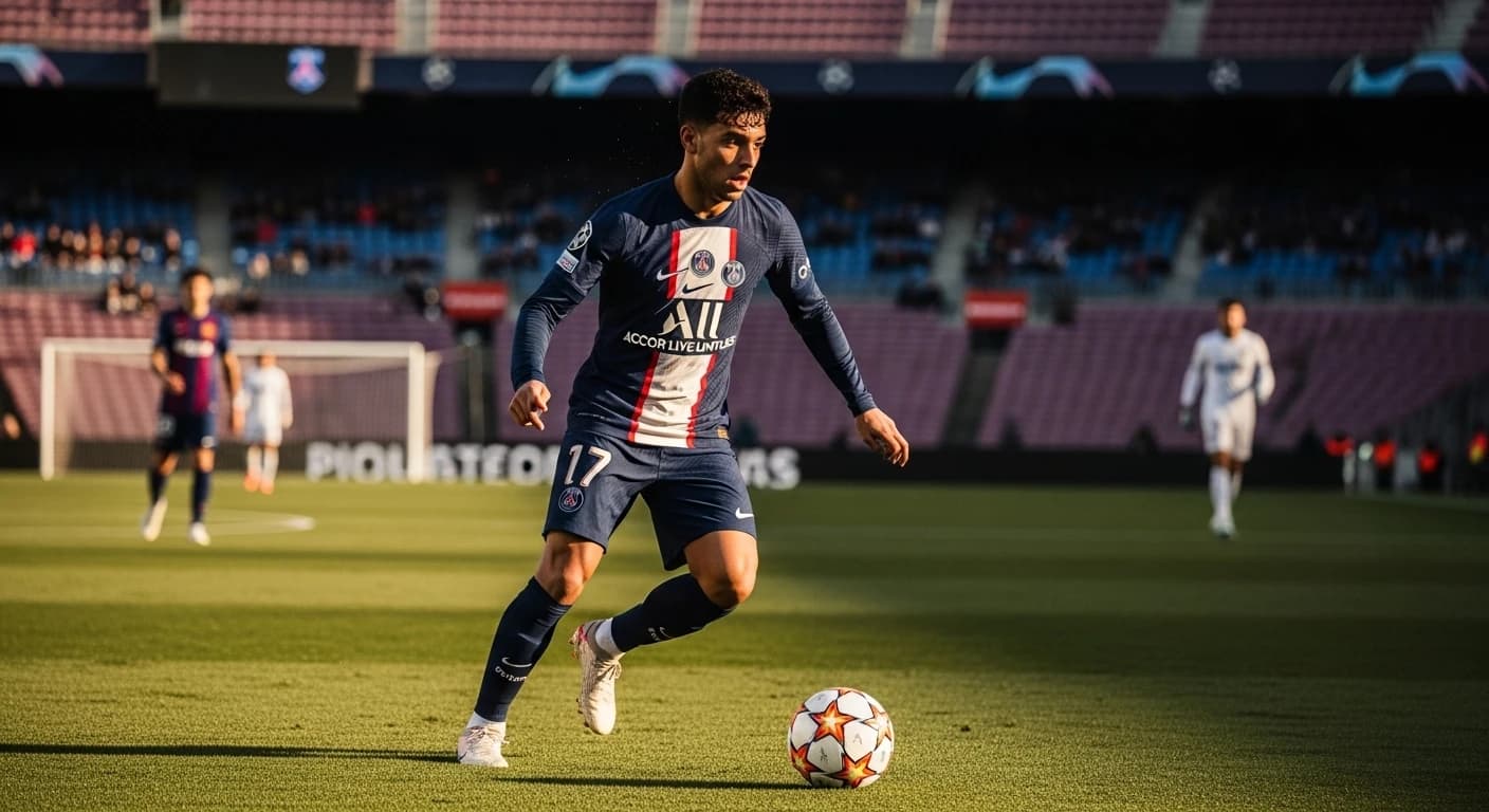 Nuno Mendes w centrum uwagi przed starciem Barcelona vs PSG