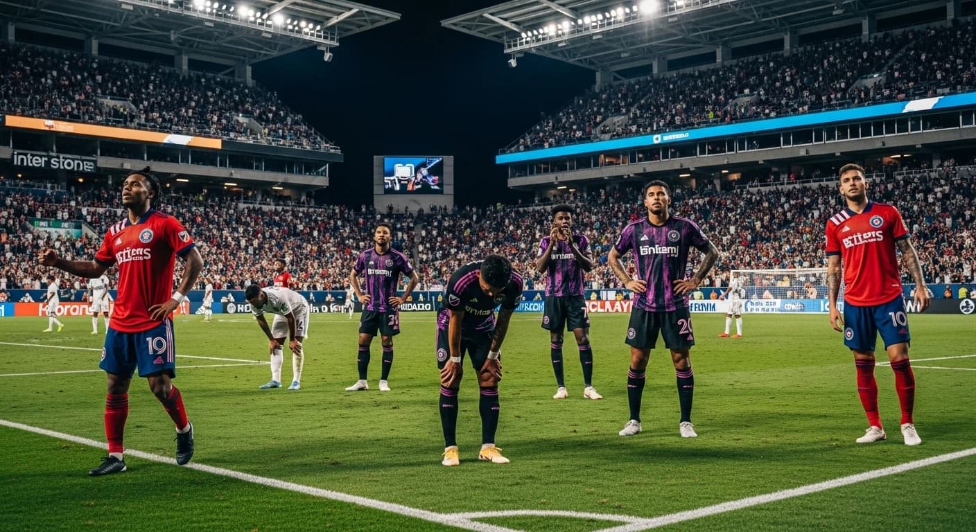 Inter Miami przegrywa z Chicago Fire w kluczowym meczu o playoff MLS