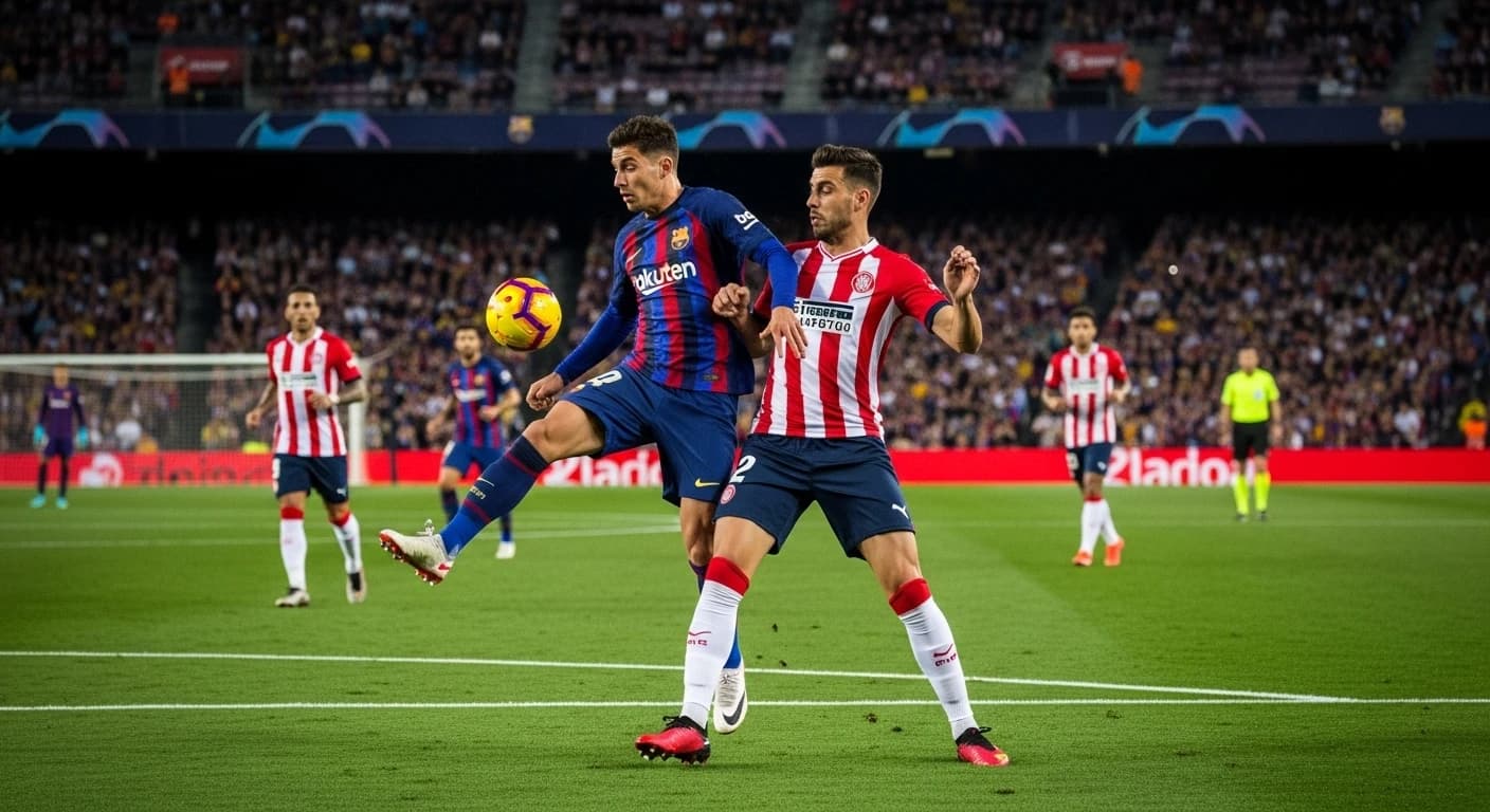 Barcelona zmierzy się z Gironą w kluczowym katalońskim derbie