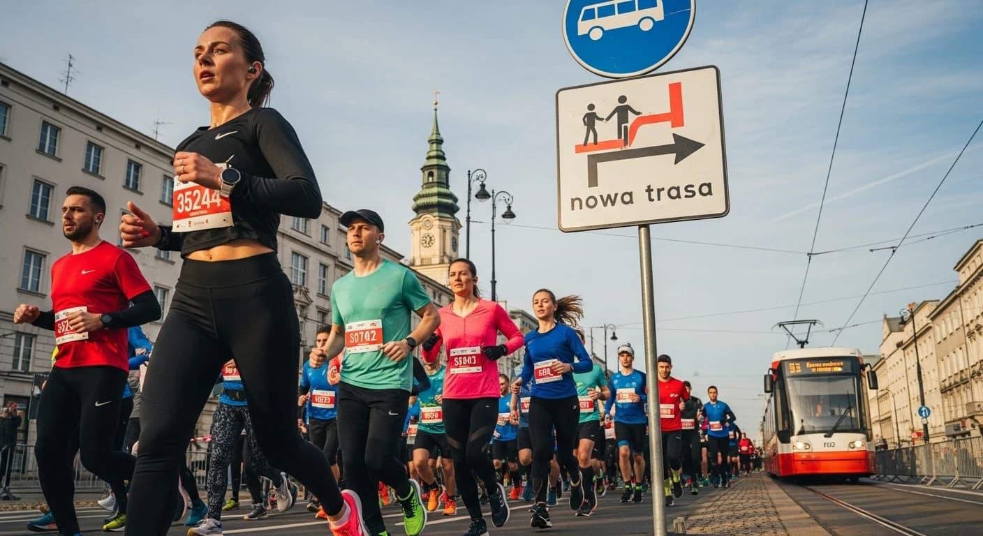 Poznań Maraton 2025 wprowadza nową trasę i znaczące zmiany w komunikacji miejskiej
