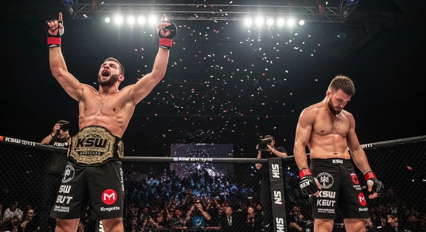 KSW 111 w Trzyńcu - Haratyk obronił pas, De Fries mistrzem wagi ciężkiej