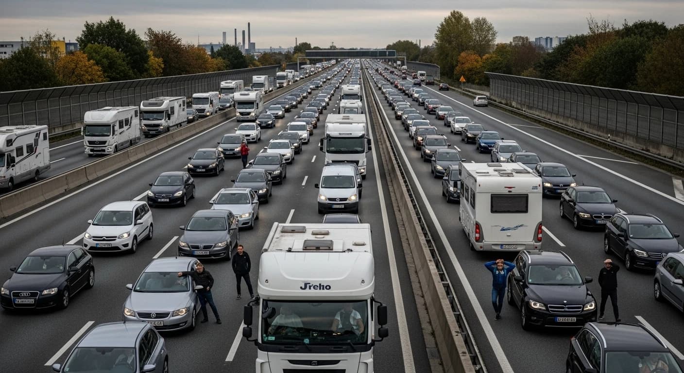 3 października w Niemczech - święto państwowe sparaliżuje ruch drogowy