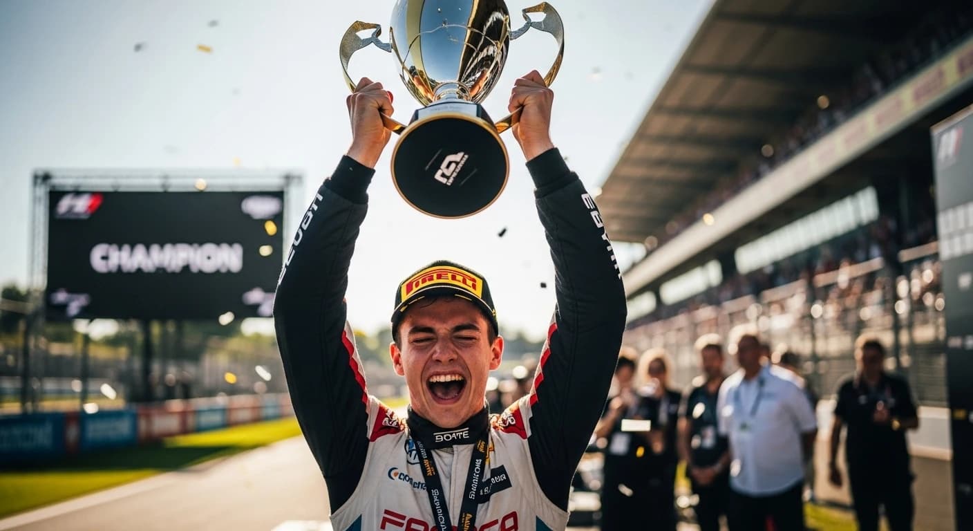 Tymoteusz Kucharczyk mistrzem Euroformula Open - 19-latek zdobywa tytuł różnicą 0,001 sekundy