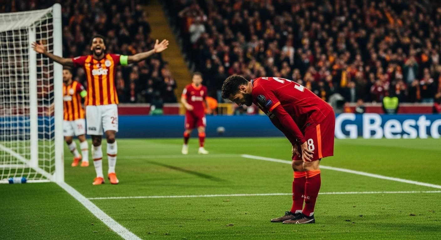 Liverpool przegrywa w pierwszej połowie z Galatasaray w Lidze Mistrzów