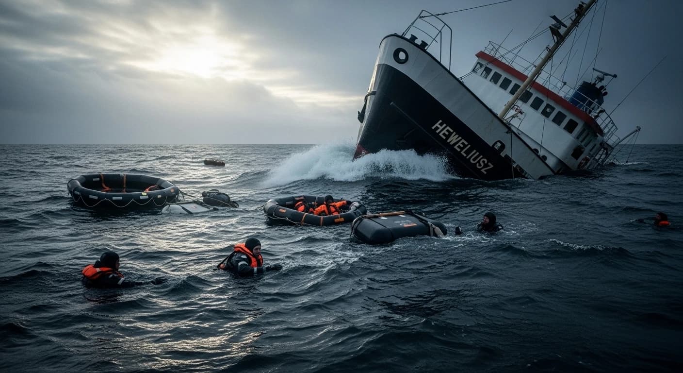 Heweliusz - serial Netfliksa porusza widzów do łez. Premiera produkcji o tragedii na Bałtyku