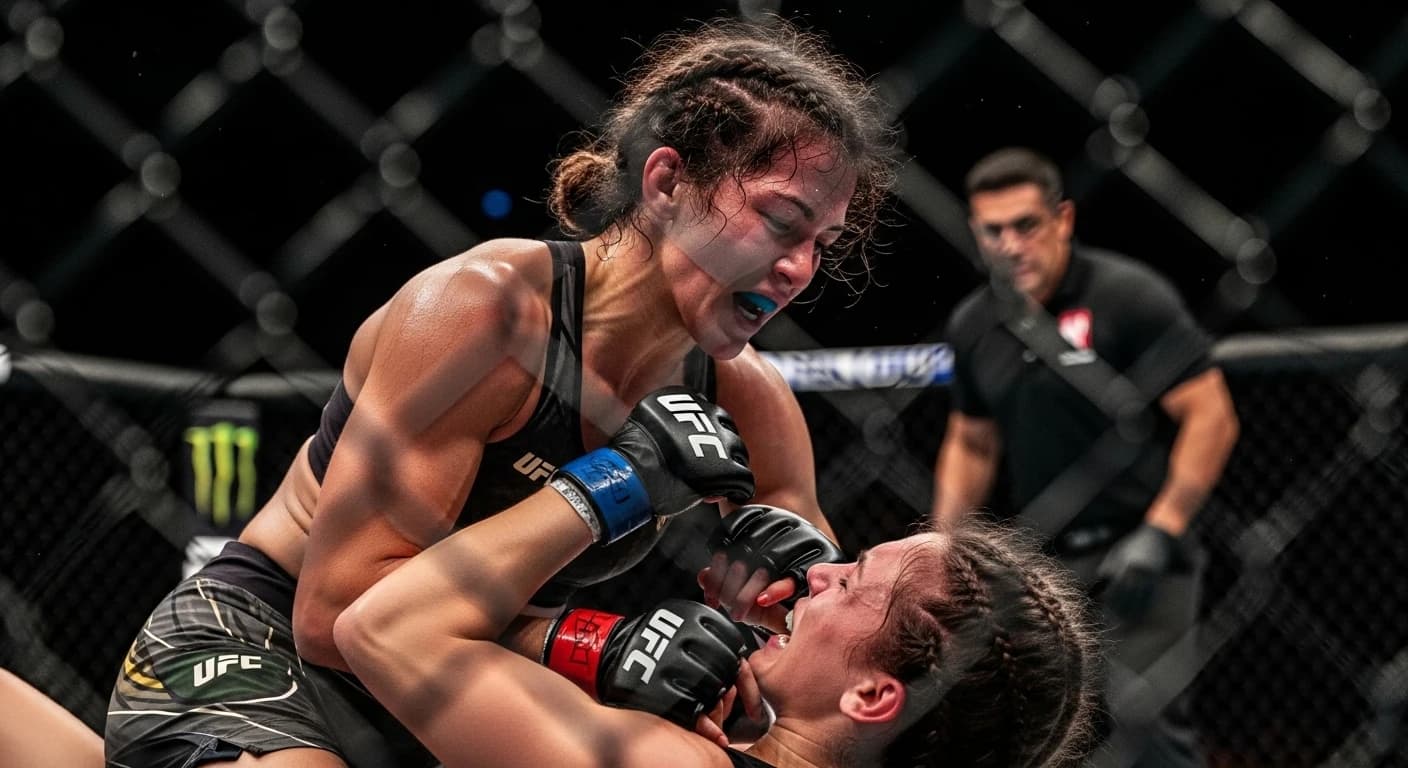 Beatriz Mesquita triumfuje w debiucie w UFC - legenda brazylijskiego jiu-jitsu pokonuje rosyjską rywalkę