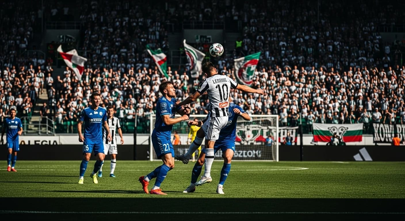 Klasyk Ekstraklasy na Łazienkowskiej - Legia podejmuje Lecha w kluczowym starciu