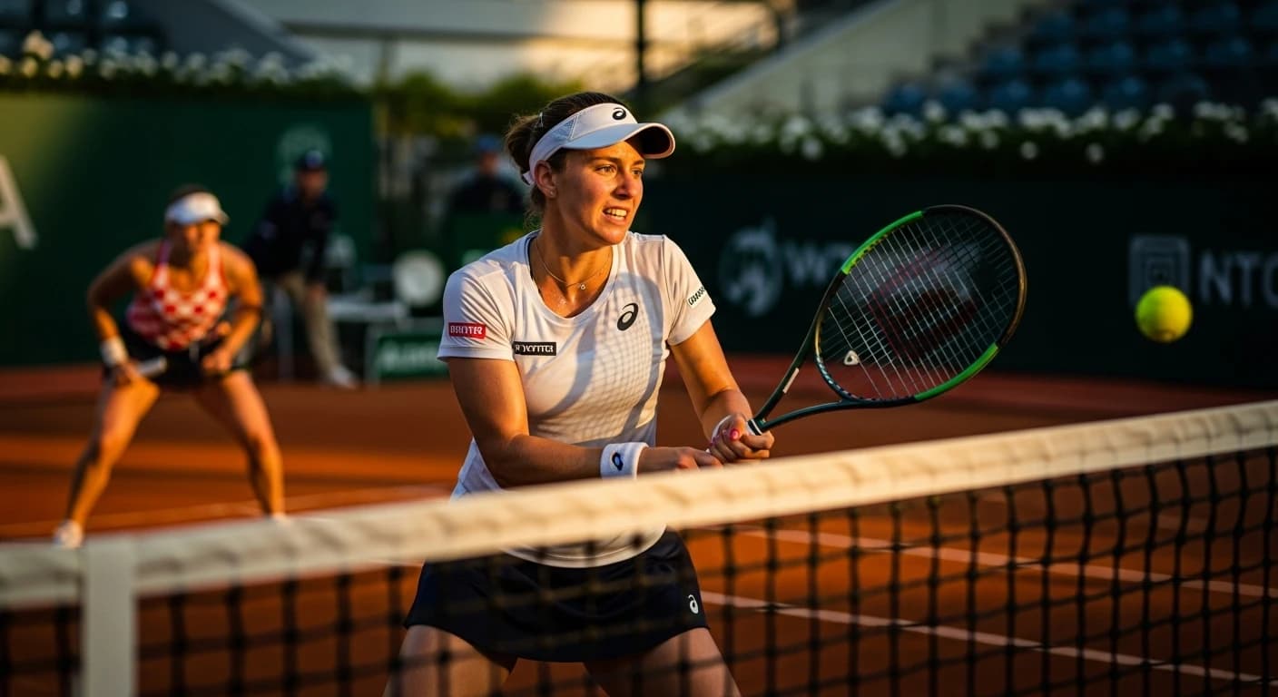 Magda Linette rozpoczyna walkę w turnieju WTA 1000 w Wuhan przeciwko Antonii Ruzić