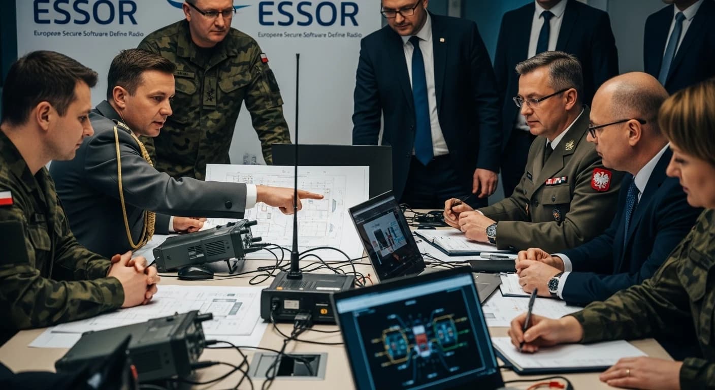 MON wyjaśnia sprawę programu ESSOR - Polska kontynuuje udział w europejskim projekcie radiostacji
