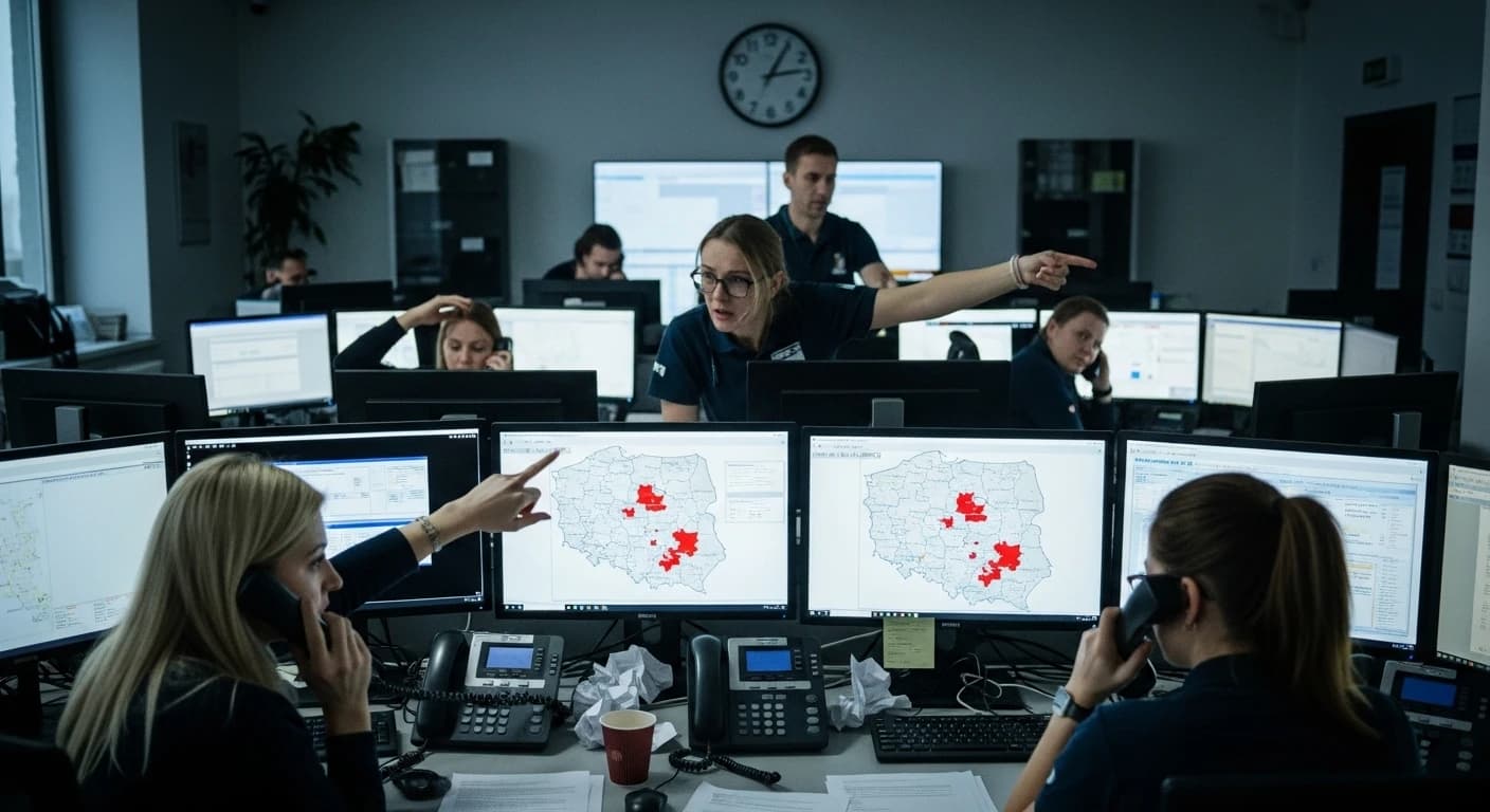 Awaria numeru alarmowego 112 sparaliżowała system ratunkowy w czterech województwach