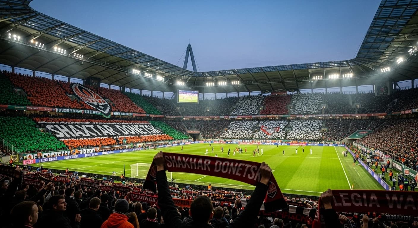 Szachtar Donieck powraca do Polski - bilety na mecz z Legią już dostępne