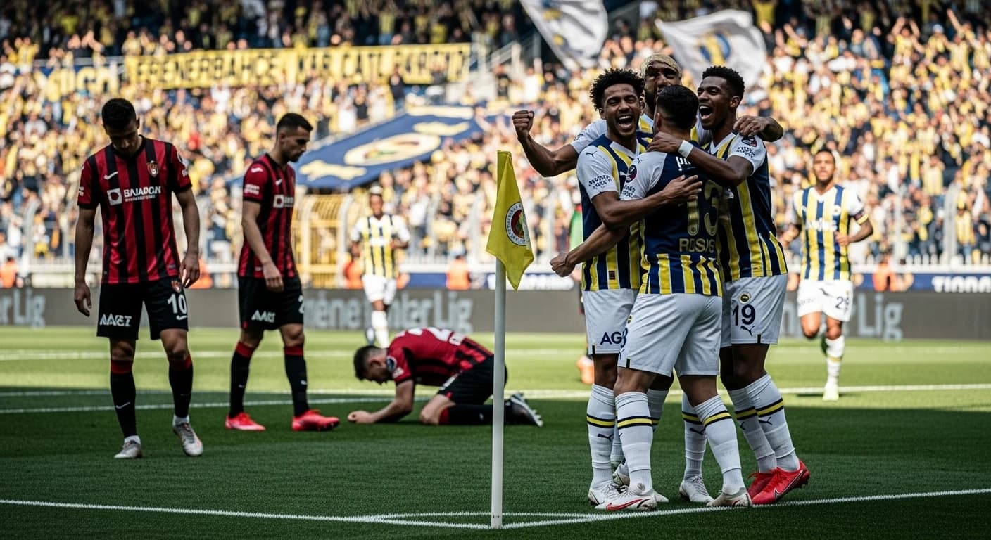 Fenerbahçe pokonuje Fatih Karagümrük 2-0 w 9. kolejce Süper Lig