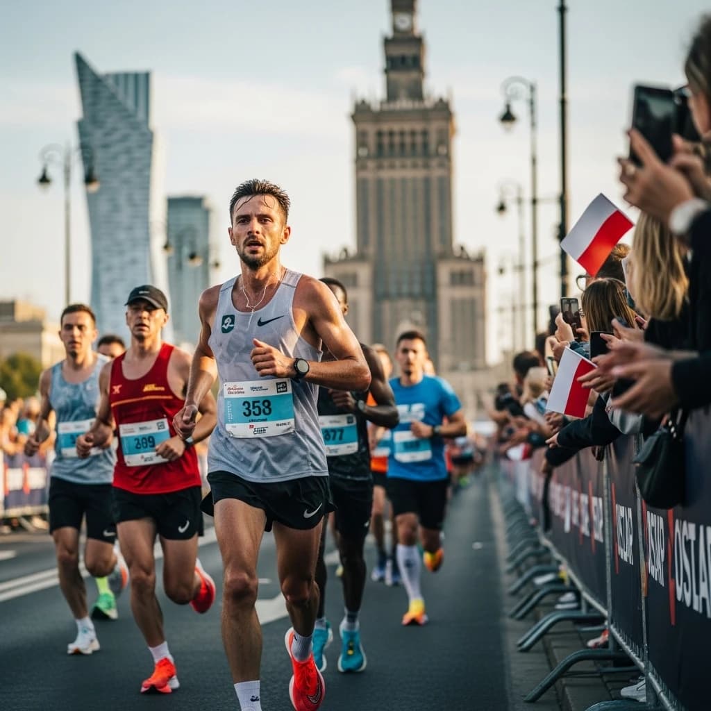 Trasa Maratonu Warszawskiego 2025 - szczegółowa mapa i informacje dla uczestników