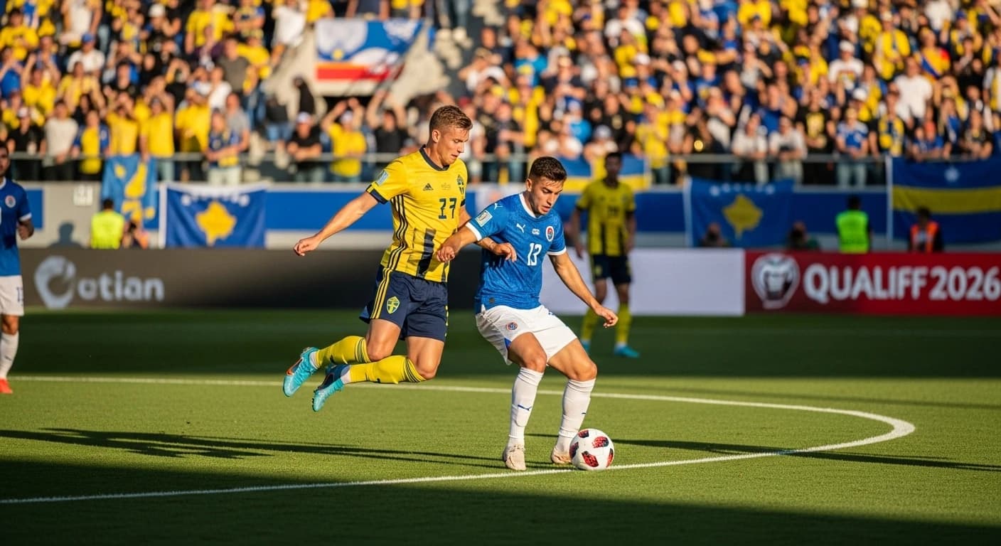 Szwecja – Kosowo w eliminacjach MŚ 2026. Kluczowy mecz w walce o awans na mundial