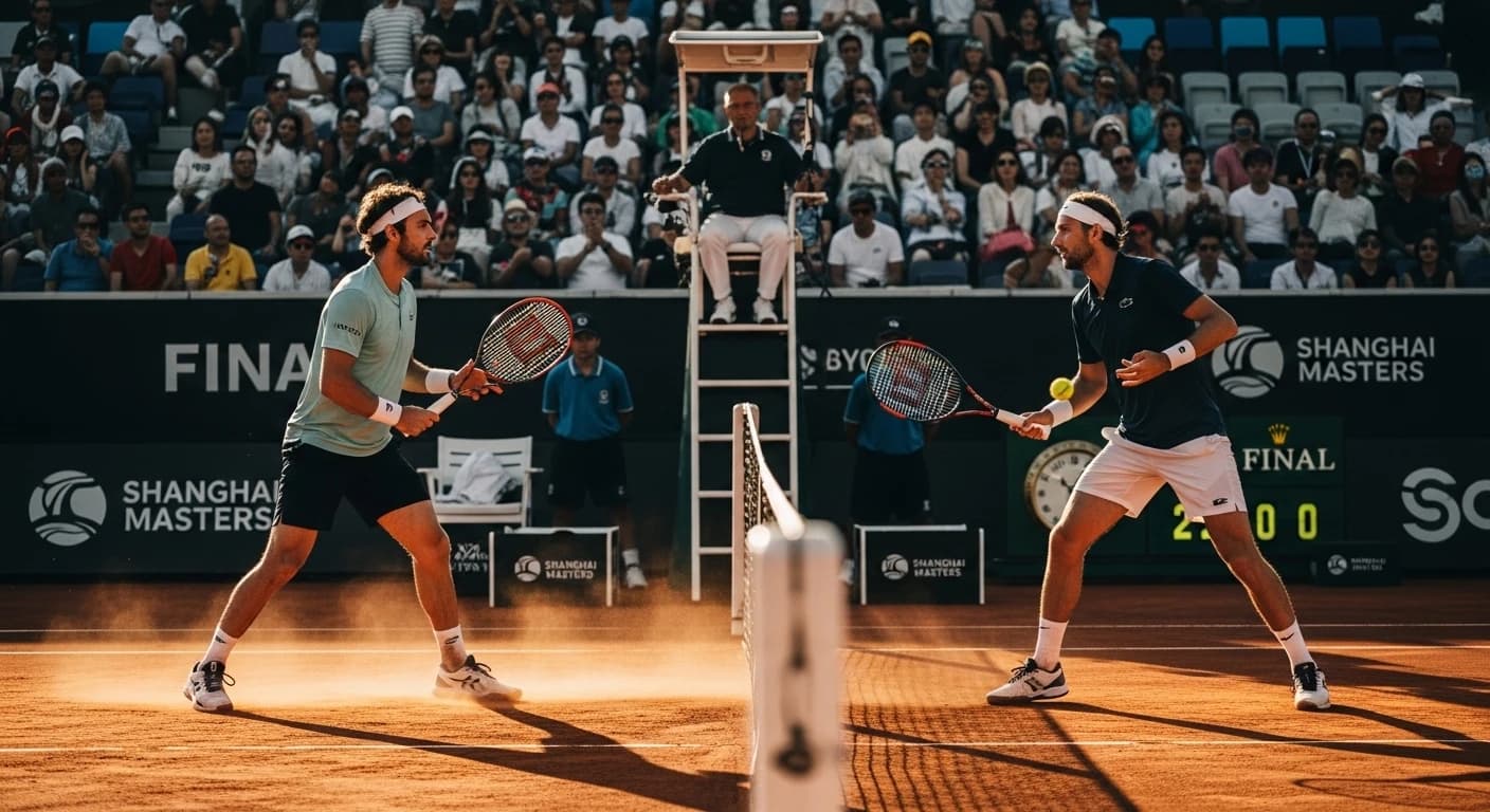 Kuzyni Vacherot i Rinderknech w historycznym finale Shanghai Masters - nieprawdopodobna tenisowa baśń