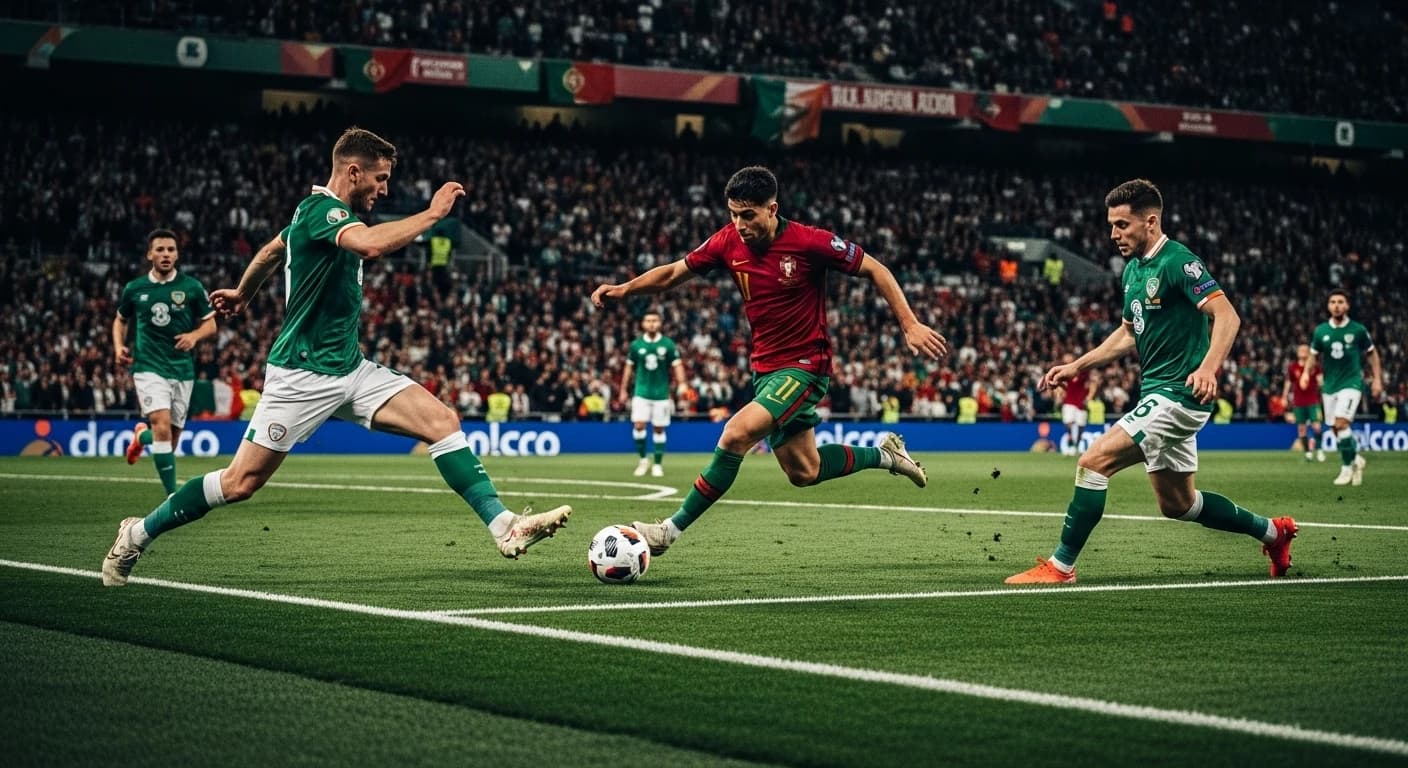 Portugalia walczy o przełamanie w eliminacjach - Irlandia broni się dzielnie w Lizbonie