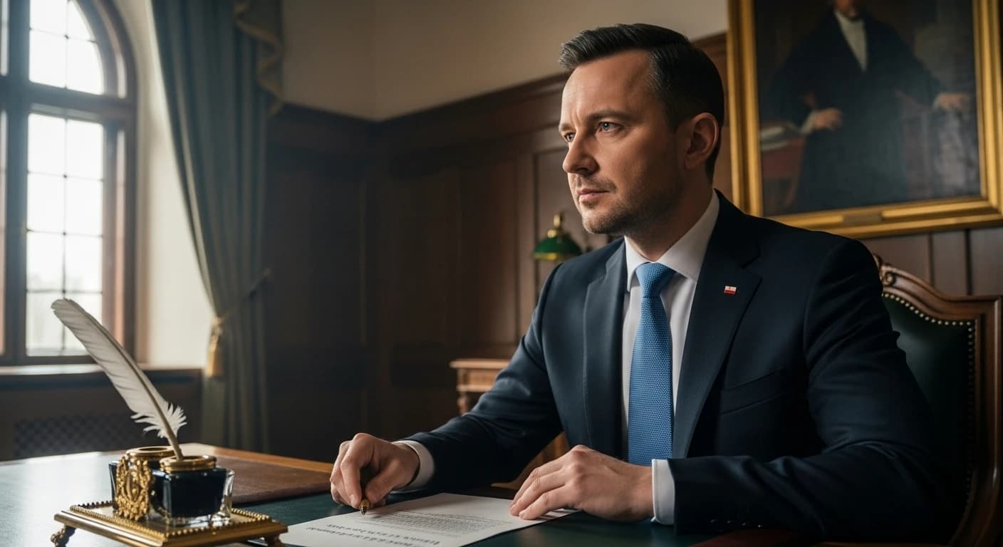 Prezydent Nawrocki stanowczo przeciw pakietowi migracyjnemu UE w liście do von der Leyen