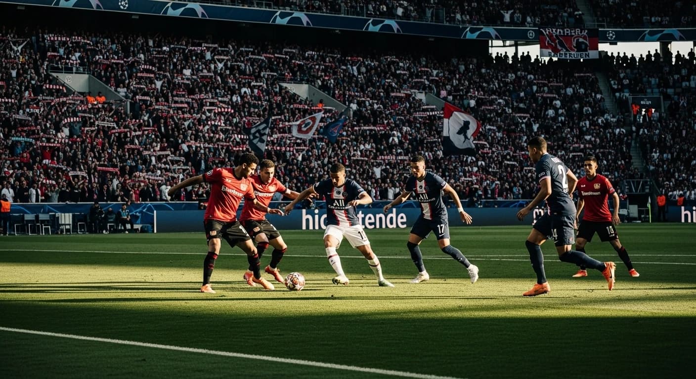 Bayer Leverkusen podejmuje PSG w kluczowym meczu Ligi Mistrzów