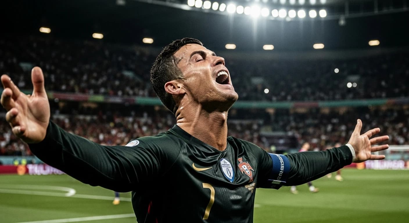 Cristiano Ronaldo pobił kolejny rekord świata w eliminacjach do Mistrzostw Świata