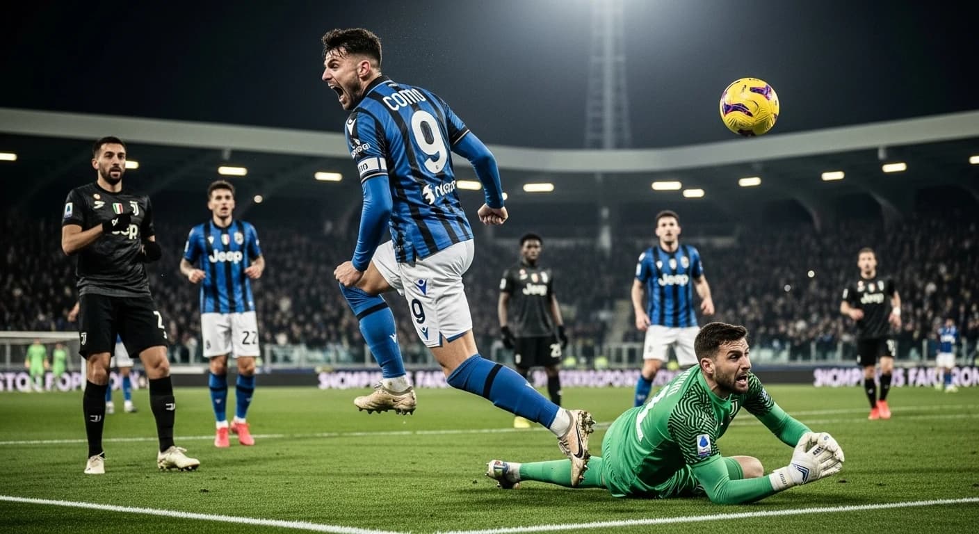 Como sensacyjnie prowadzi z Juventusem w meczu Serie A