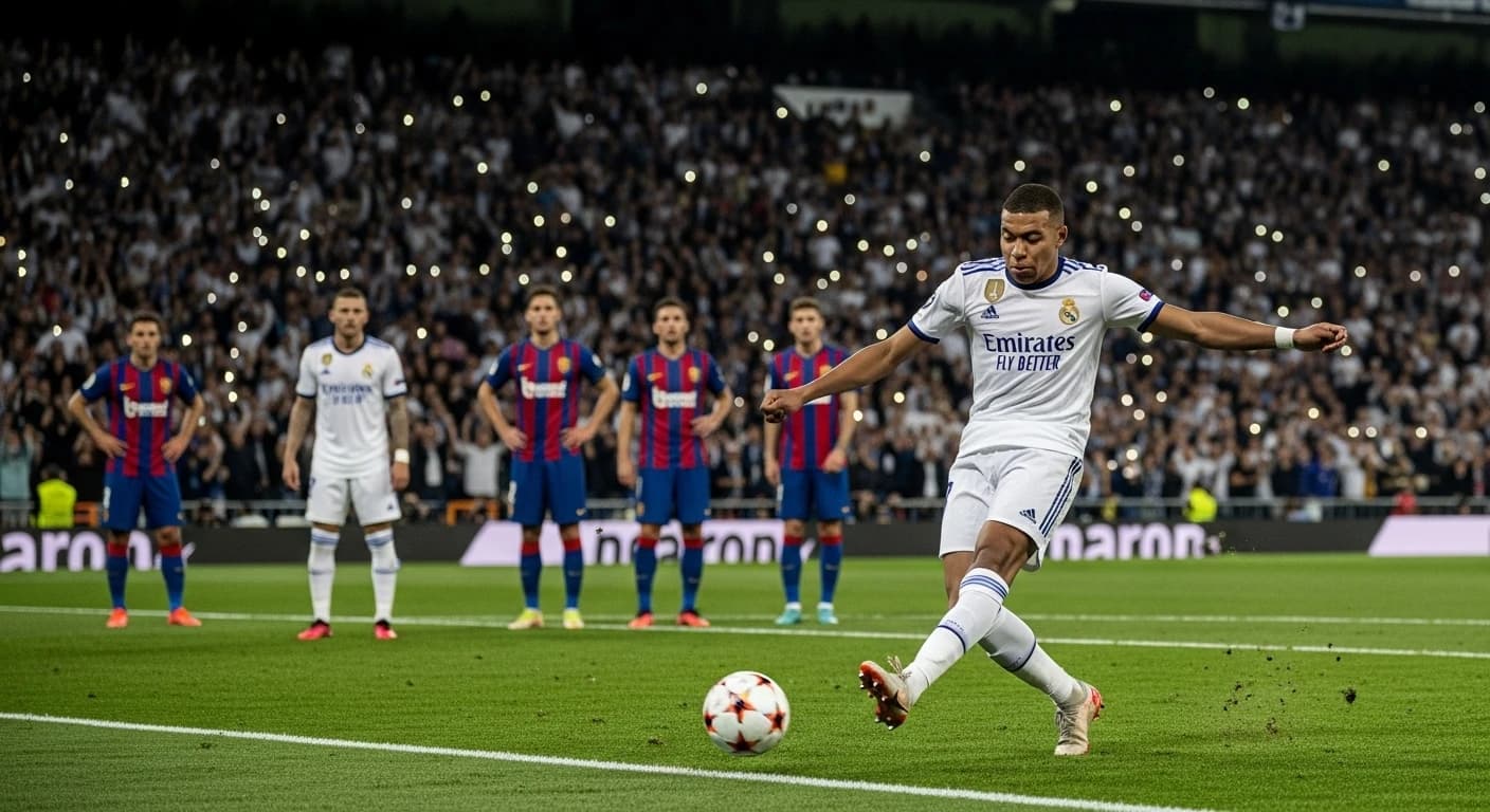 Mbappe strzela hat-tricka i osiąga 60 goli w Lidze Mistrzów w rozbicia Kairat przez Real Madryt