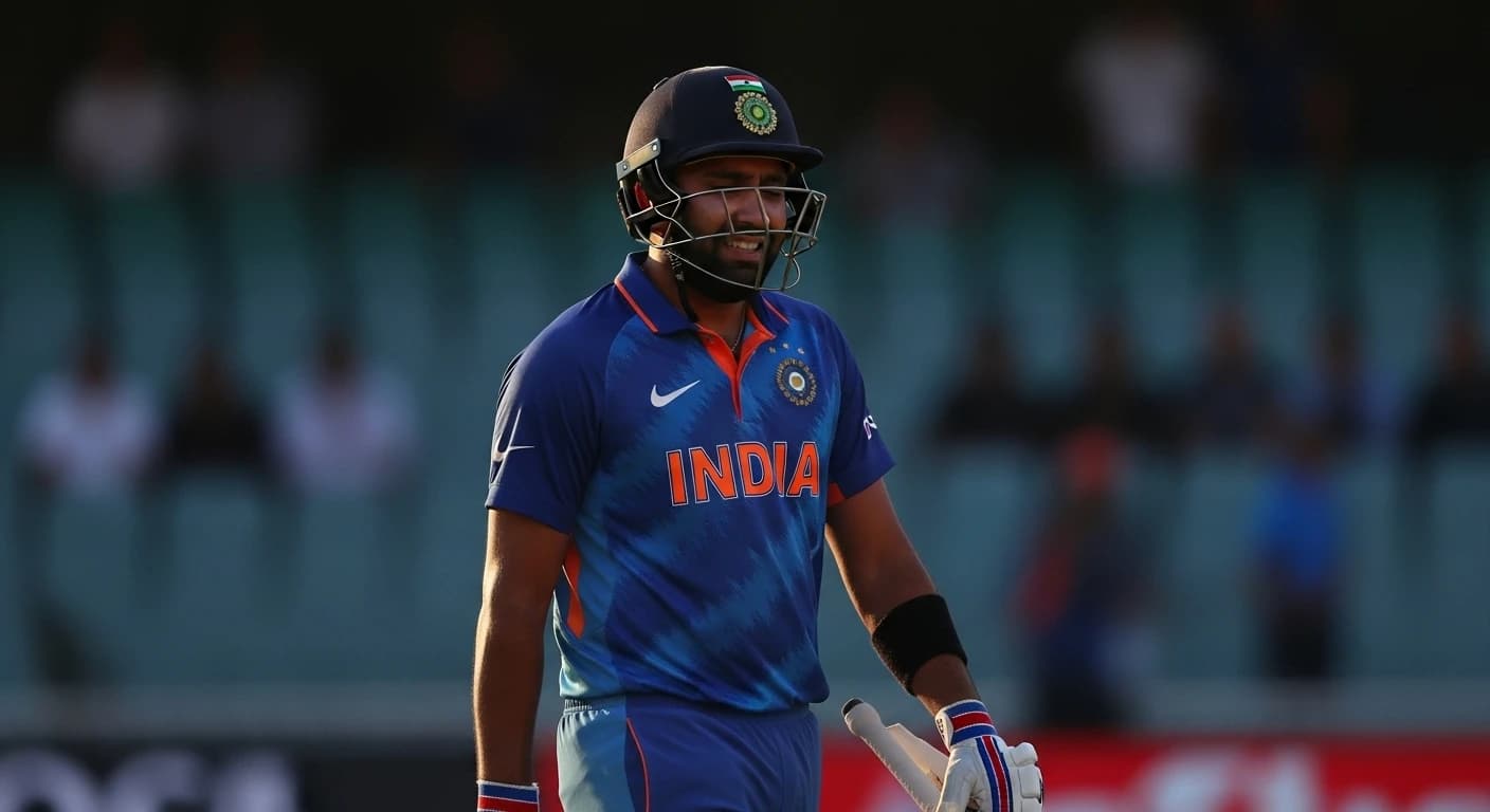Rohit Sharma rozczarowany w powrocie do reprezentacji, Australia dominuje w pierwszym ODI