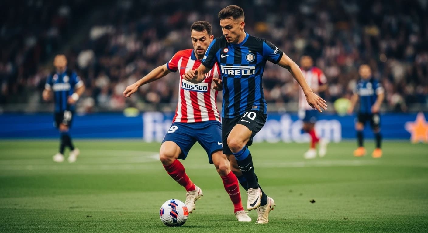 Iwo Kaczmarski zadebiutował w Interze Mediolan w sparingu z Atletico Madryt