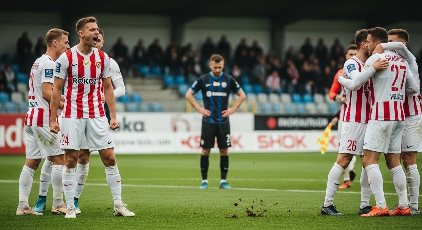 ŁKS Łódź triumfuje w Rzeszowie - Grabowski chwali zespół po wygranej 4:1