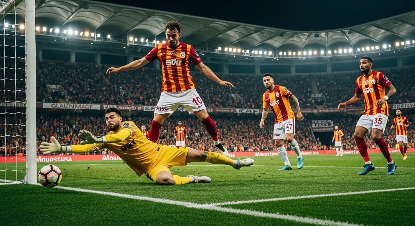 Galatasaray pokonuje Göztepe w dramatycznym meczu Süper Lig