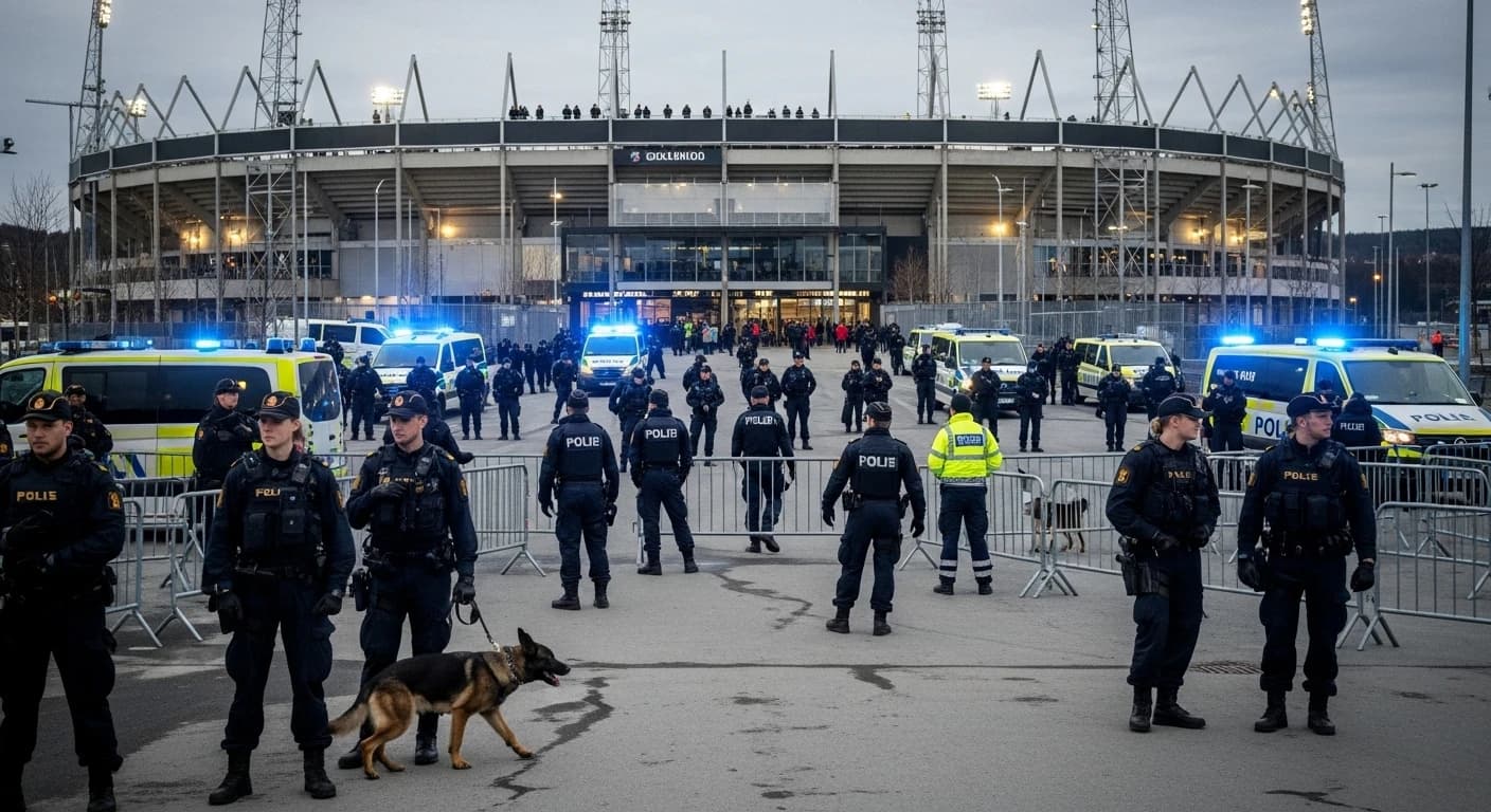 Norwegia wzmacnia bezpieczeństwo przed meczem z Izraelem - największa operacja od 31 lat