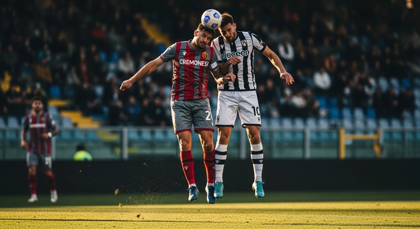 Cremonese remisuje z Udinese 1-1 po wyrównanym meczu na Stadio Giovanni Zini