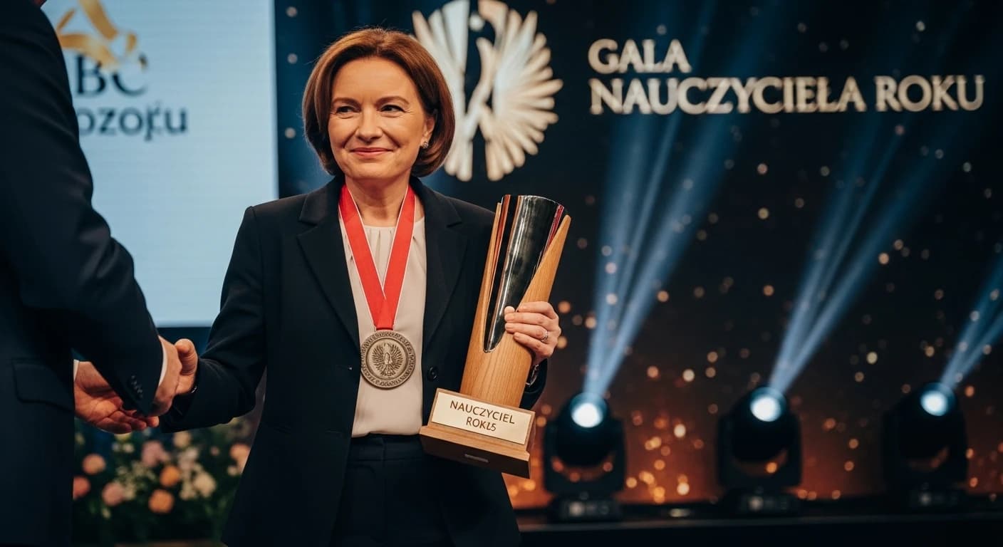 Agnieszka Kopacz z Sopotu zdobywa tytuł Nauczyciela Roku 2025