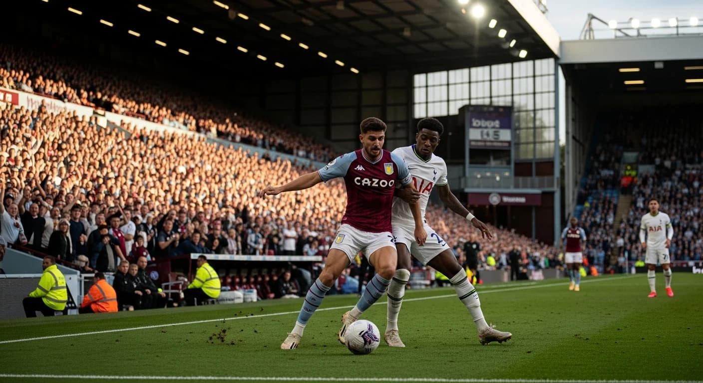 Premier League: Aston Villa remisuje z Tottenham po dramatycznym meczu na Villa Park