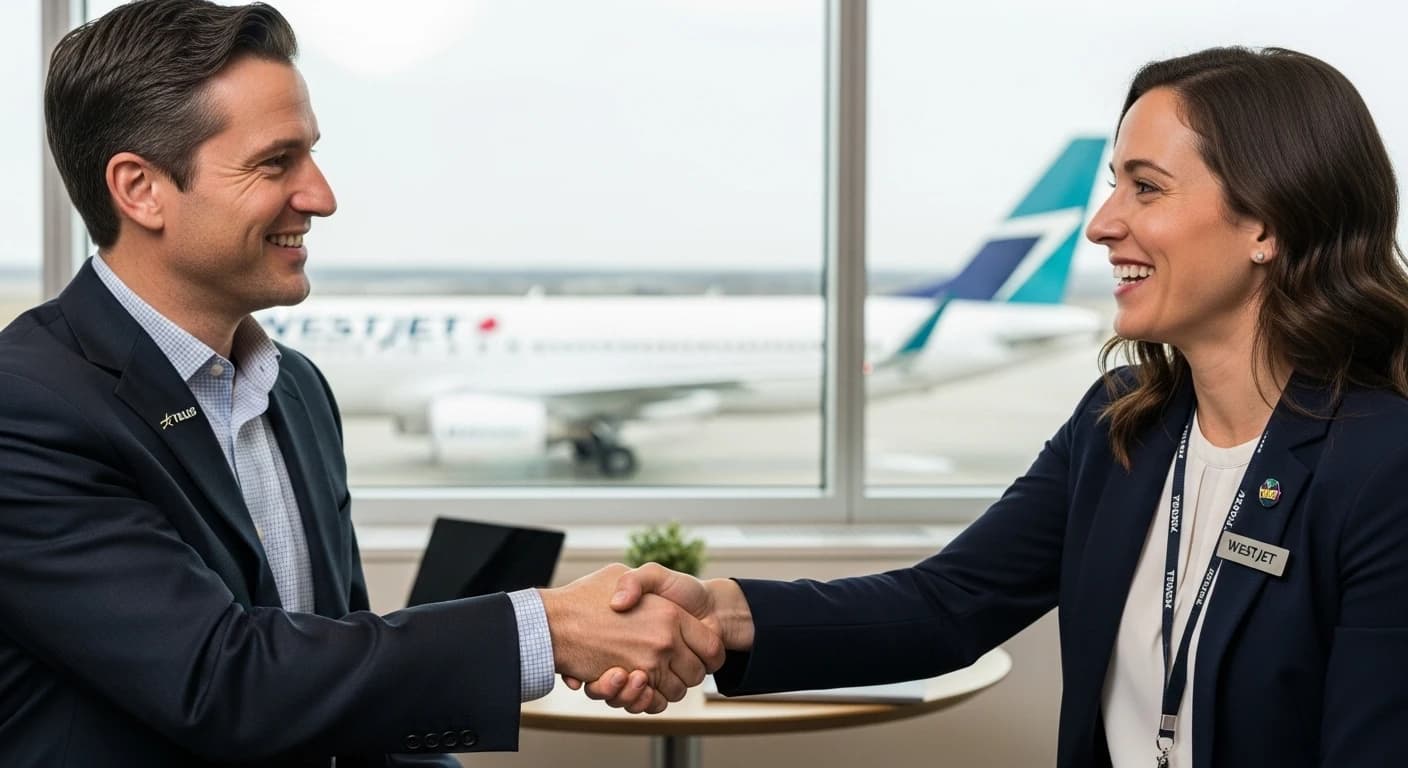 TELUS i WestJet łączą programy lojalnościowe w bezprecedensowym partnerstwie