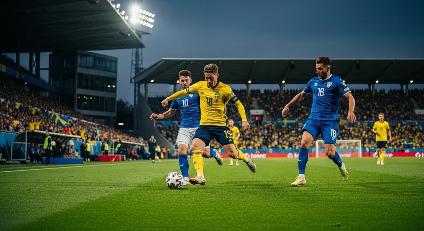 Szwecja podejmuje Kosowo w kluczowym meczu eliminacji MŚ 2026