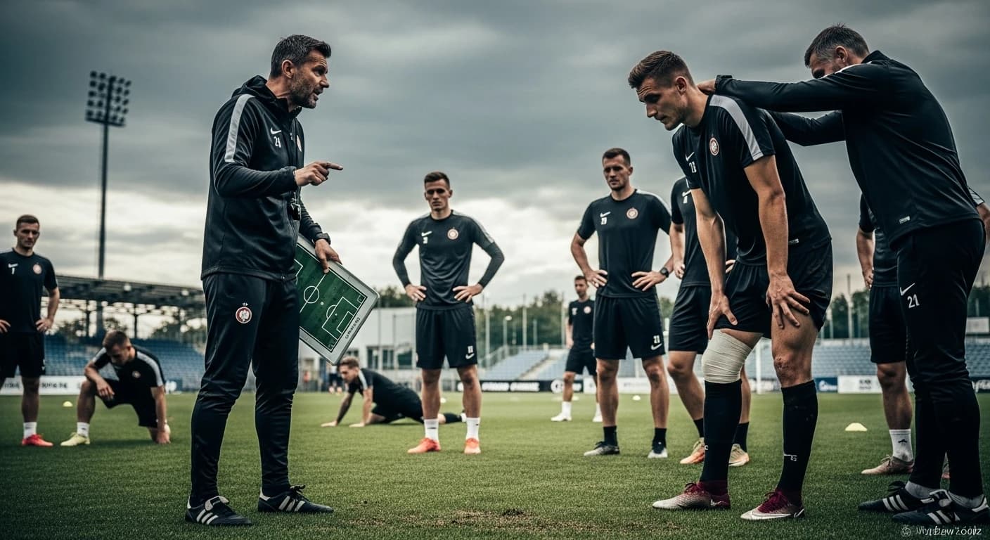 Widzew Łódź przygotowuje się do starcia z Radomiakiem - nowy trener i problemy kadrowe